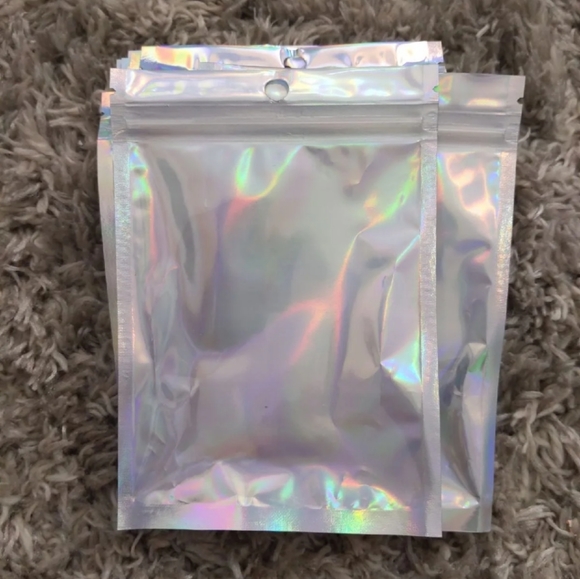 20 holographic zip bags - Picture 2 of 3